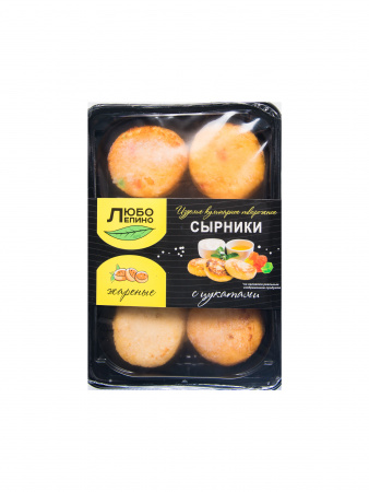 Сырники жареные с цукатами ТМ "ЛЮБОЛЕПИНО", 330г