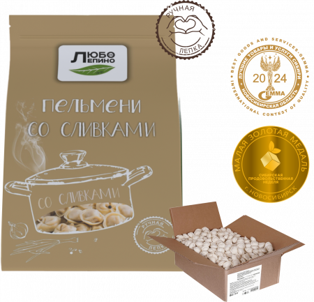 Пельмени Со Сливками ТМ ЛюбоЛепино