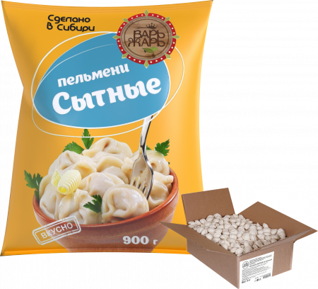 Пельмени Сытные ТМ ВарьЖарь